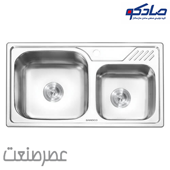 سینک ظرفشویی آشپزخانه S-8044